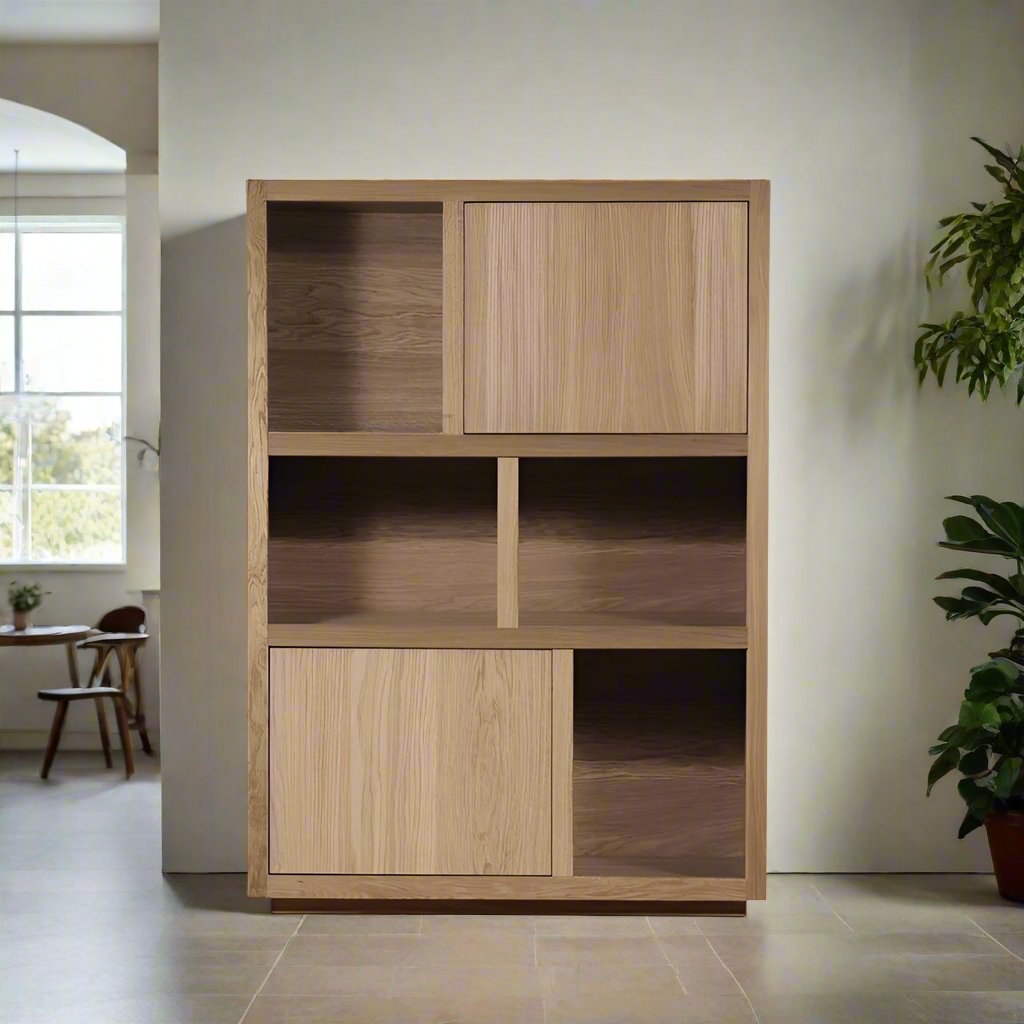 Kast Helsinki | Licht Bruin Eikenhout