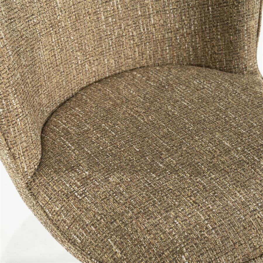 Eetkamerstoel Molly | Geel Stof