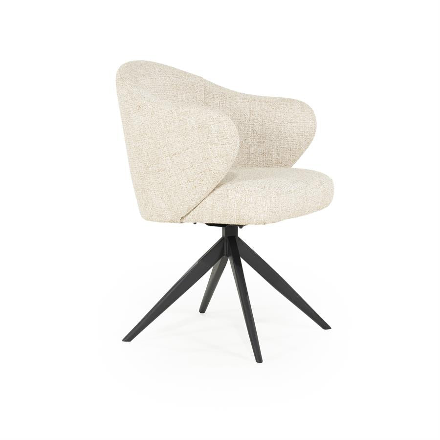 Eetkamerstoel Connor | Beige Stof