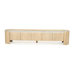 Tv-meubel Don | Bruin Eiken hout en marmer