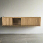 Tv-meubel Milo | Bruin Eikenhout