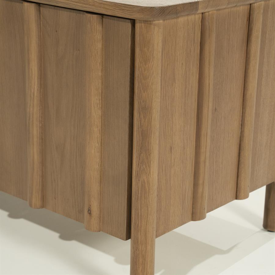 Tv-meubel Jake | Bruin Eikenhout