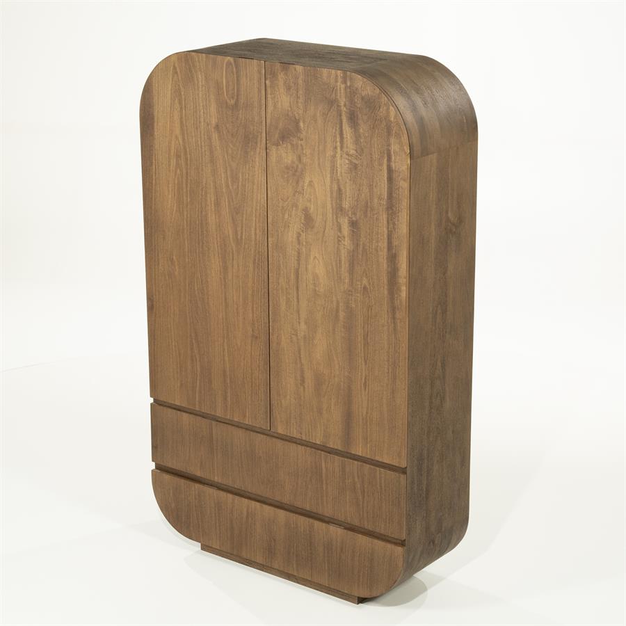 Kast King | Bruin Mango hout & mango fineer