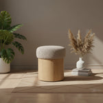 Poef George | Taupe Flou