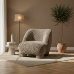 Fauteuil Samson | Taupe Doodle
