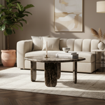 Salontafel Devin | Emperador marmer | Klein