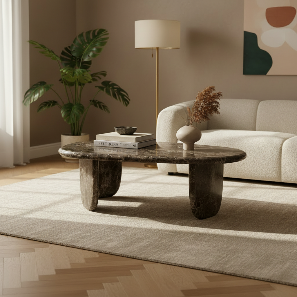 Salontafel Devin | Emperador marmer