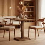 Restauranttafel Florent | Vierkant | Bruin Mangohout