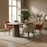 Eettafel Lune | Lichtbruin Mangohout