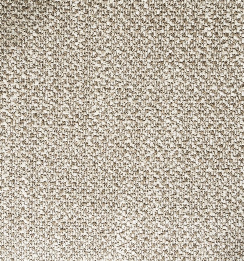 Eetkamerstoel Gigi taupe stof, detail van het materiaal