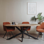 Eettafel Silvi | Naturel Mangohout