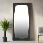 Spiegel Brix | Zwart Mangohout