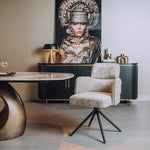 Eetkamerstoel Rumo | Beige Stof