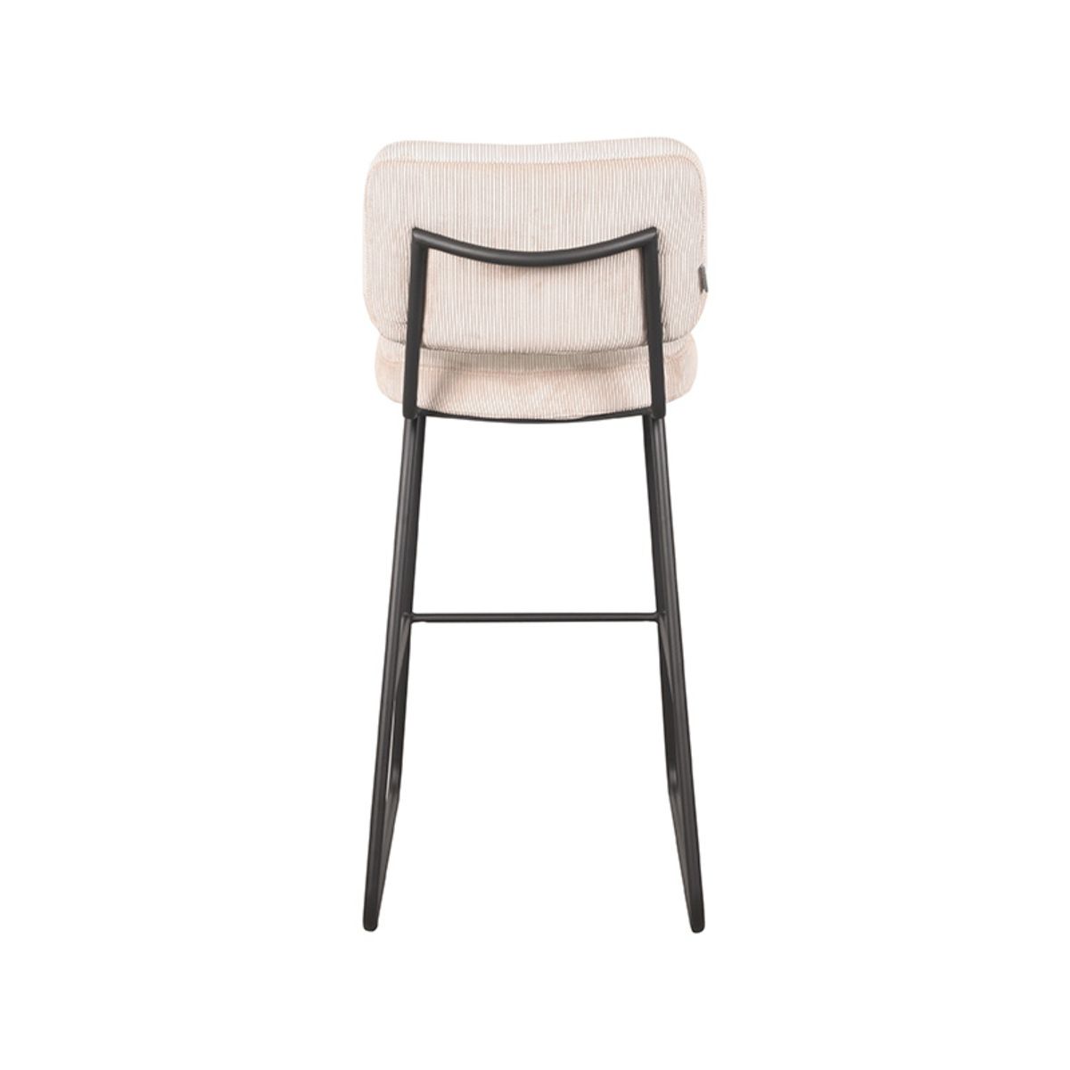 Barkruk Noah | Horecahoogte | Naturel Ribcord