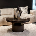 Salontafel Bregt | Laag | Bruin Marmer