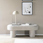 Poef Rama | Taupe Polyester