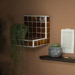 Wand decoratie Evi | Bruin Aardewerk