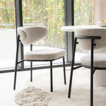 Eetkamerstoel Jari | Grijs Stof