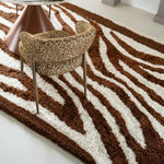 Vloerkleed Marty | Caramel Polyester & katoen