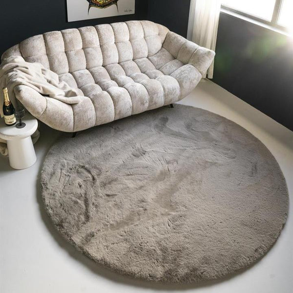 Vloerkleed Zena | Rond Polyester