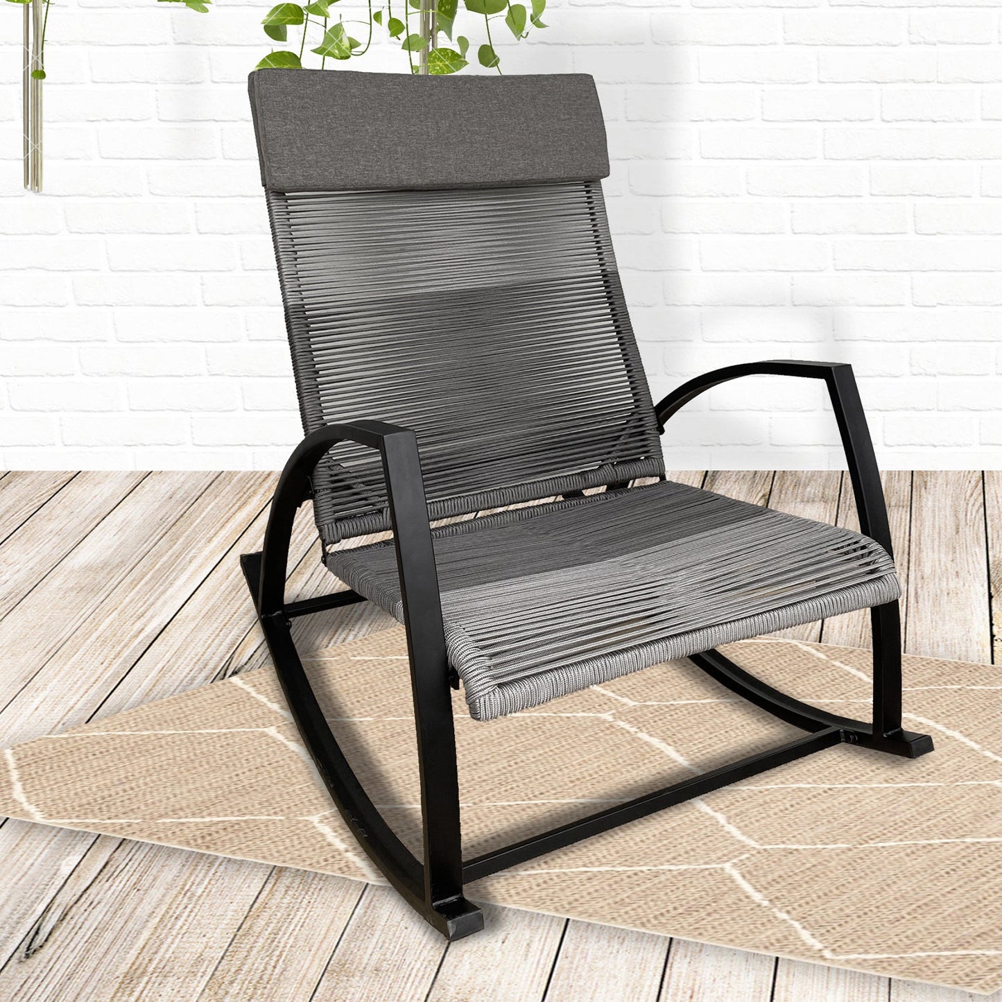 Schommelstoel Sophie | Grijs