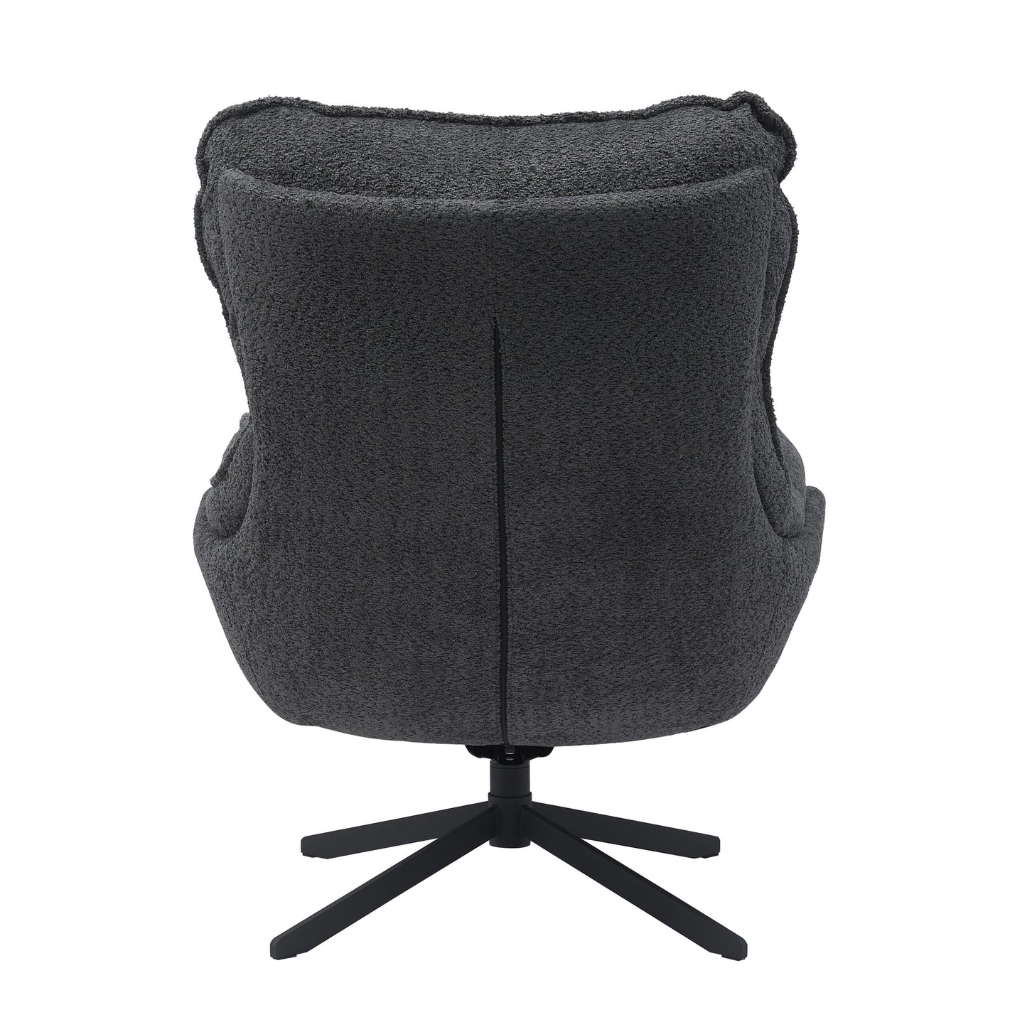 Fauteuil Vera | Donker Grijs Polyester