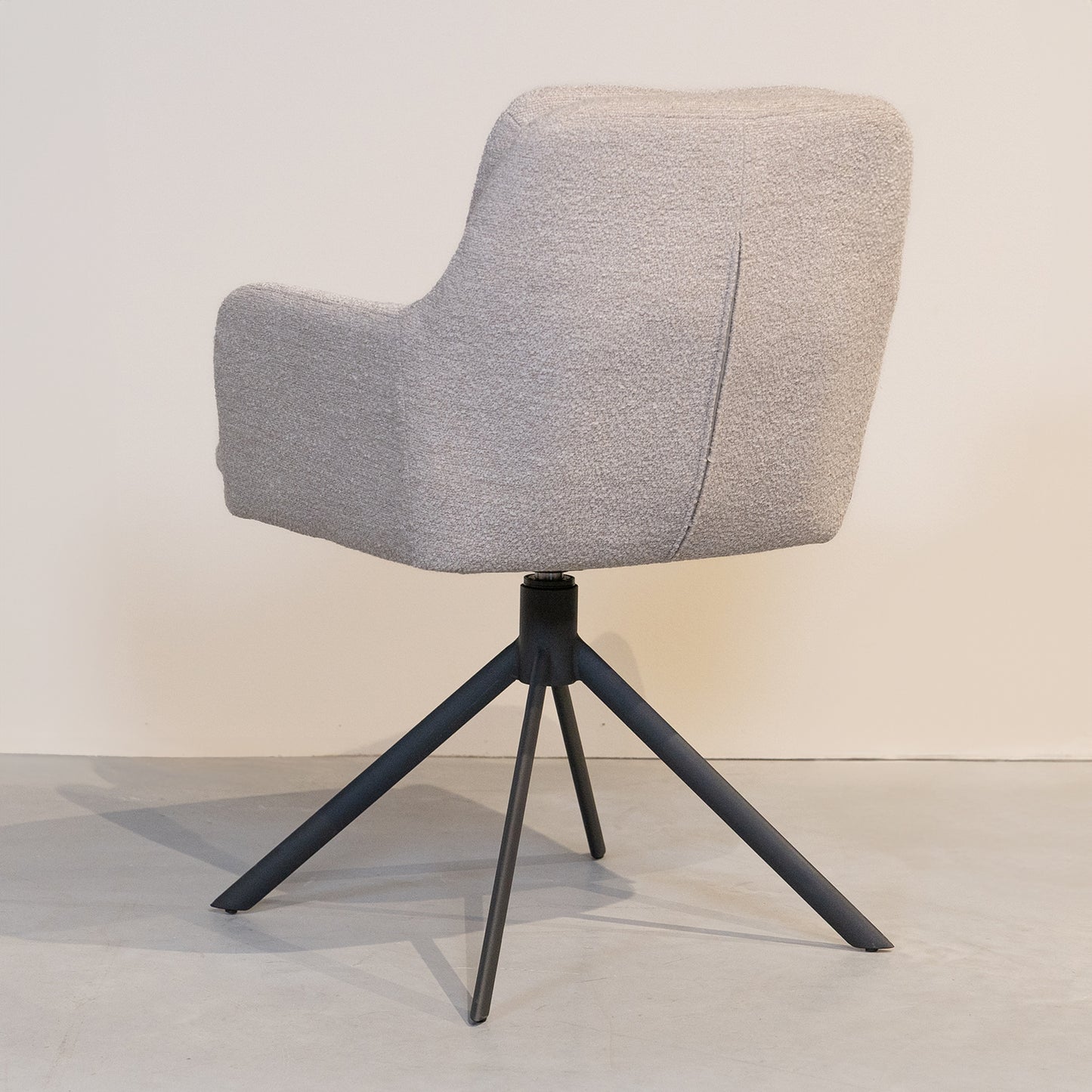 Eetkamerstoel Joy | Naturel Bouclé