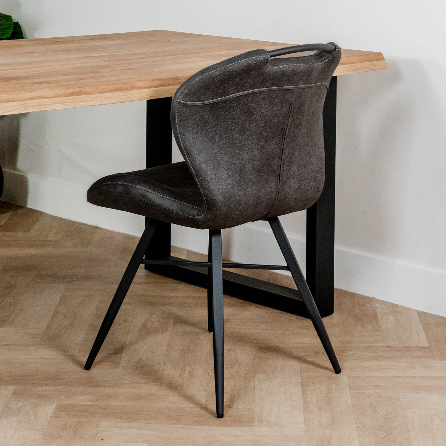 Eetkamerstoel Splash | Grijs Microvezel