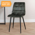 Eetkamerstoel Tess | Velvet Hunter