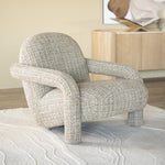 Fauteuil Monica | Taupe Stof