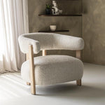 Fauteuil Lola | Beige Stof