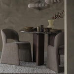 Eettafel Lando | Mangohout marmer