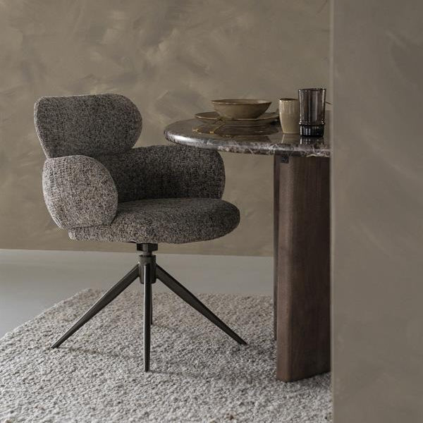 Eetkamerstoel Darcio | Taupe Stof