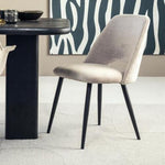 Eetkamerstoel Esmee | Beige Polyester