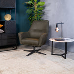 Fauteuil Tod | Groen Microvezel