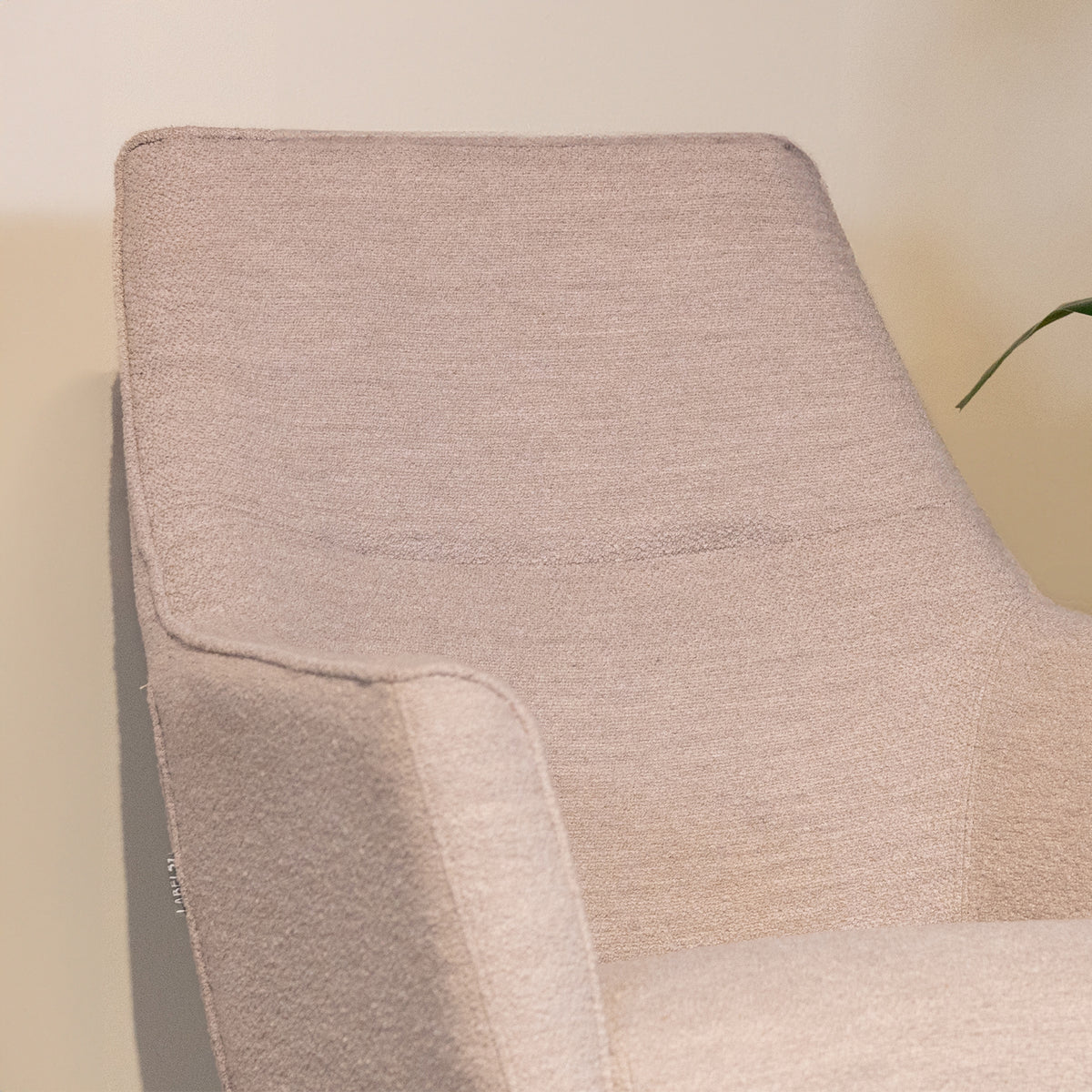 Fauteuil Tod | Naturel Bouclé | Magazijn leegverkoop
