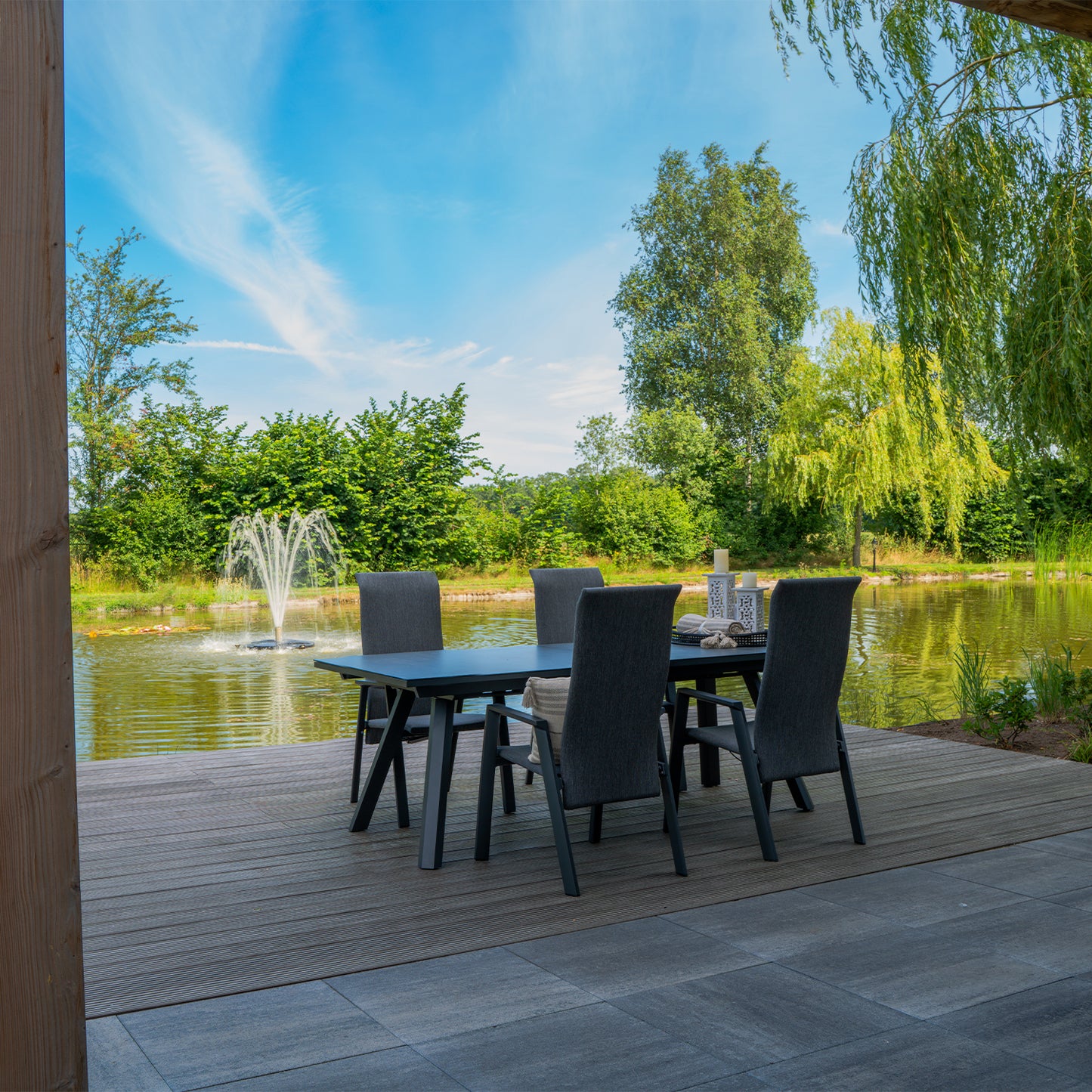 Standenstoel Flare Negro | Antraciet