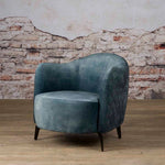 Fauteuil Bondo | Velvet Blauw