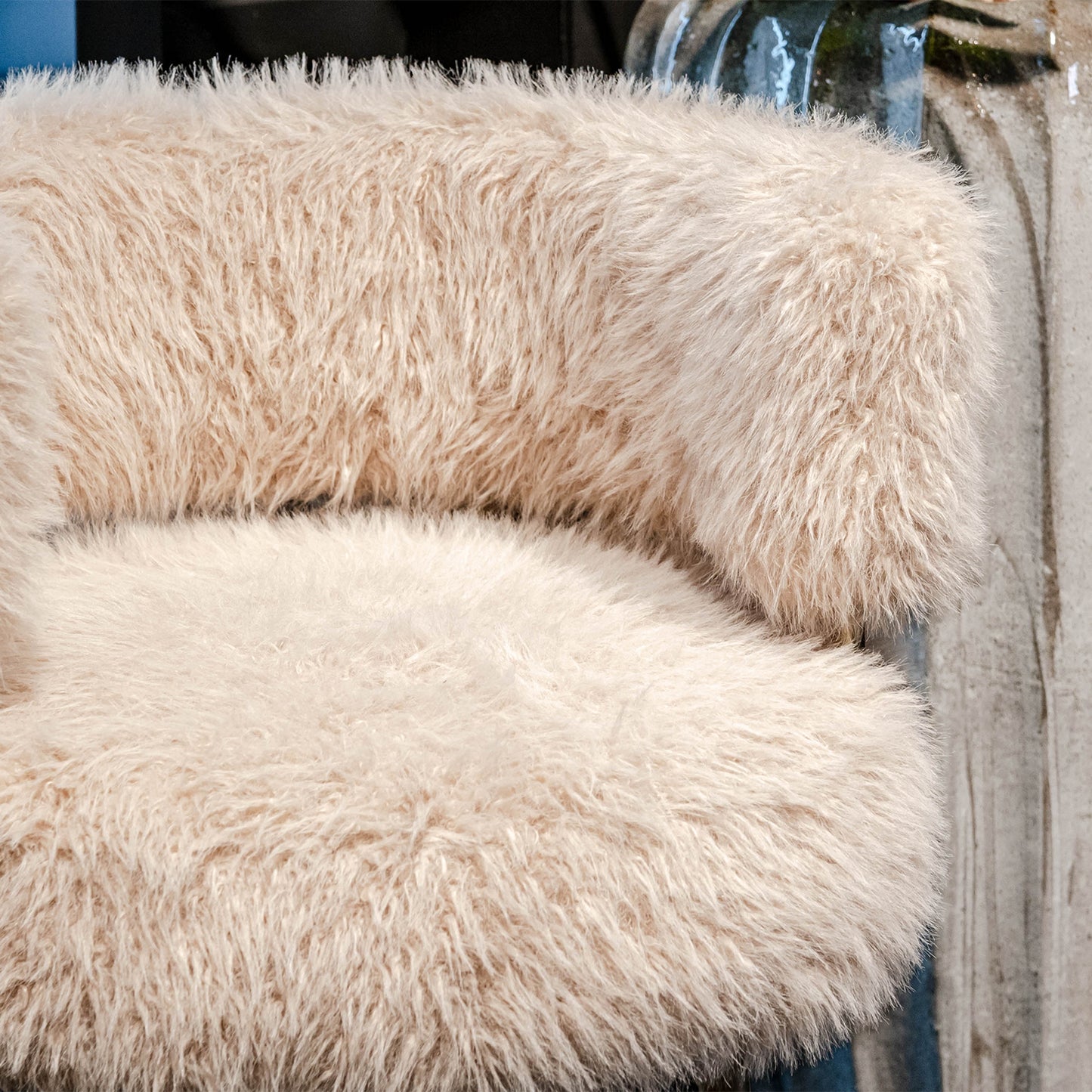 Barkruk Hair | Kookeiland of Bartafel | Cream