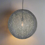 Hanglamp Twist | Grijs Vlas