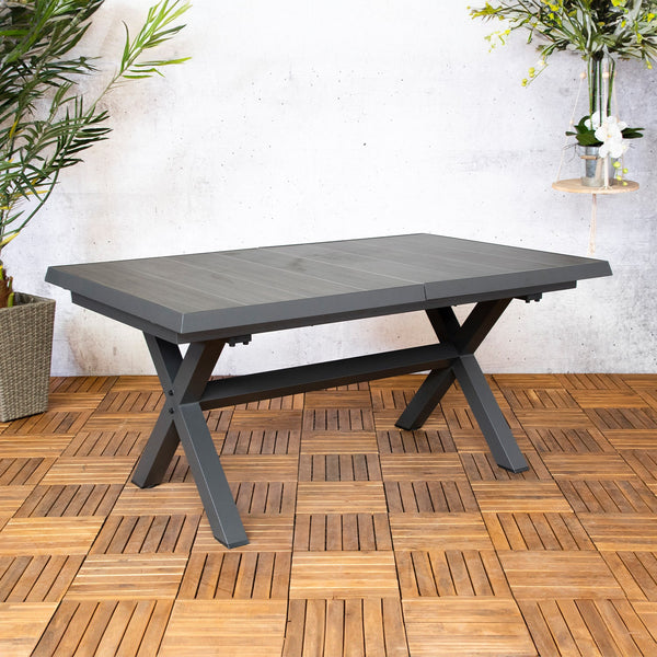 Tuintafel Monaco | Antraciet | Uitschuifbaar