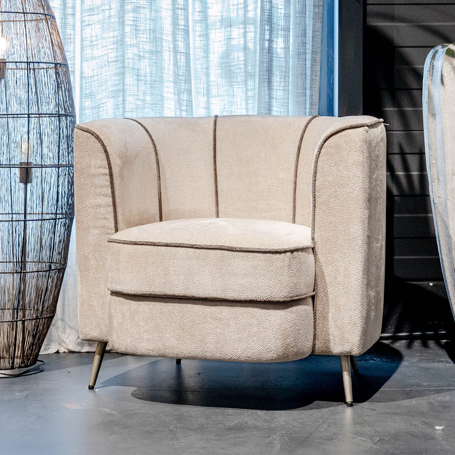 Fauteuil John | Beige