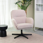 Draaifauteuil Moss | Naturel Bouclé