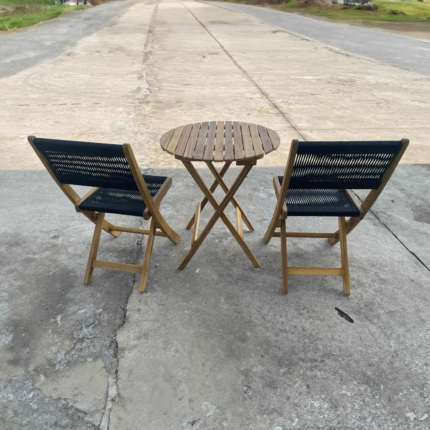 Tuinset Lanzarote Bistro | Zwart