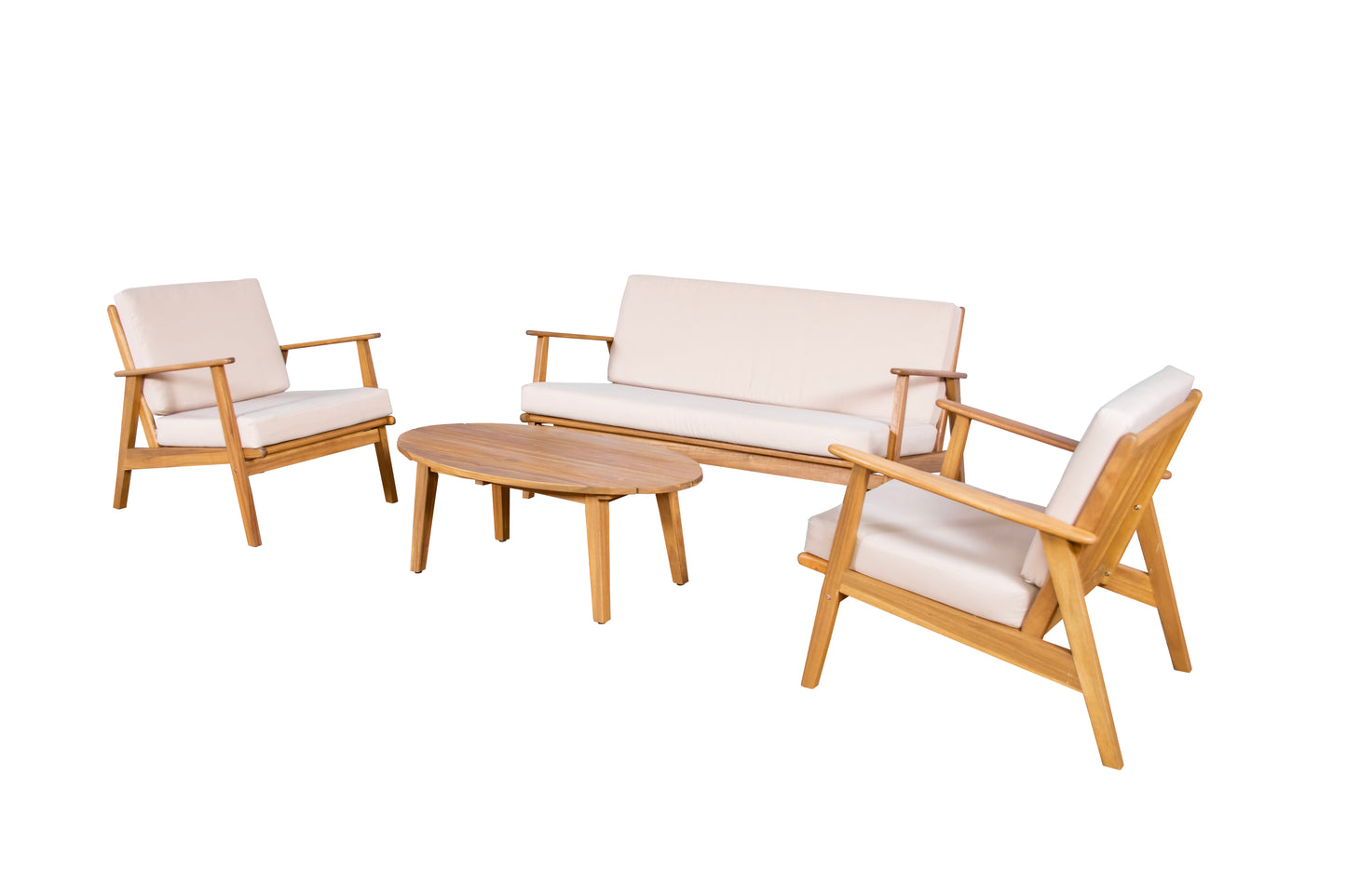 Loungeset Ibiza Deluxe | Acaciahout