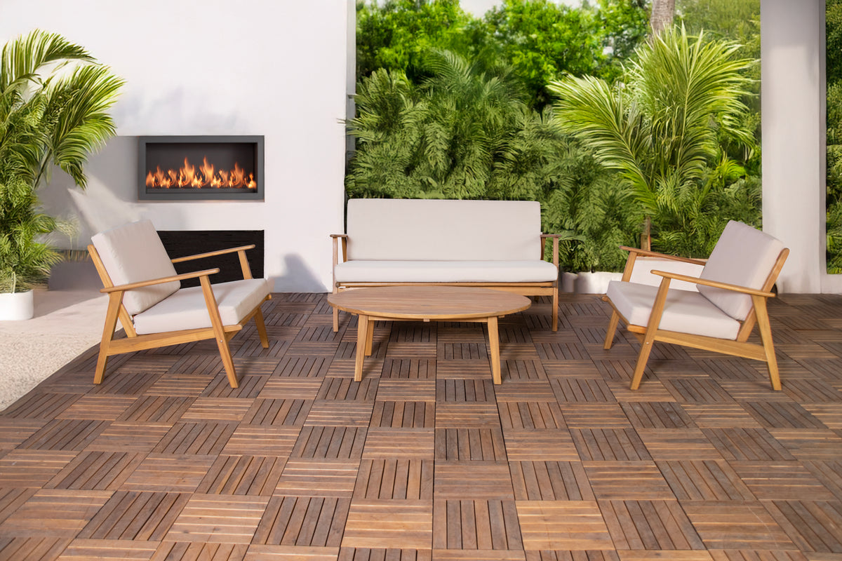 Loungeset Ibiza Deluxe | Acaciahout