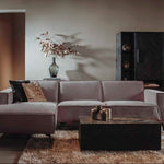 Hoekbank Leeds | Moss/Grijs