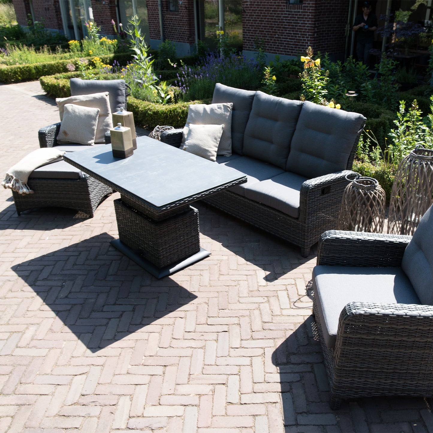 Loungebank Soho Forte | Antraciet