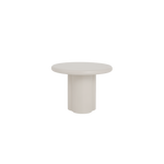 Bijzettafel Melzo Rond | Wit MDF