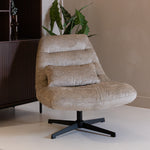 Fauteuil Nox | Beige Stof
